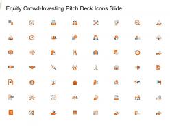 Equity Crowd Investing Pitch Deck Icons Slide Ppt Pictures