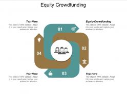 Equity crowdfunding ppt powerpoint presentation show deck cpb