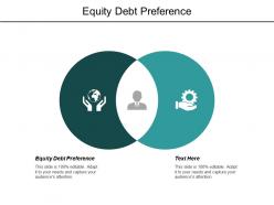 Equity debt preference ppt powerpoint presentation outline outfit cpb