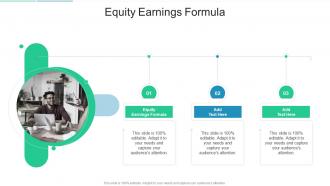 Equity Earnings Formula In Powerpoint And Google Slides Cpb