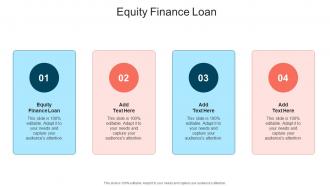 Equity Finance Loan In Powerpoint And Google Slides Cpb