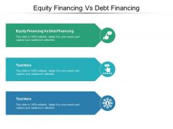 Equity financing vs debt financing ppt powerpoint presentation gallery inspiration cpb