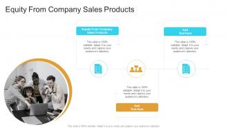 Equity From Company Sales Products In Powerpoint And Google Slides Cpb
