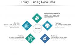 Equity funding resources ppt powerpoint presentation professional ideas cpb