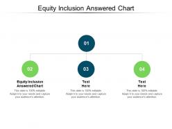 Equity inclusion answered chart ppt powerpoint presentation styles designs cpb