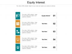 Equity interest ppt powerpoint presentation icon example cpb