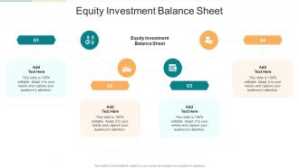 Equity Investment Balance Sheet In Powerpoint And Google Slides Cpb