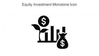 Equity Investment Monotone Icon In Powerpoint Pptx Png And Editable Eps Format