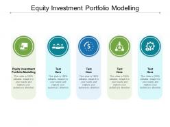 Equity investment portfolio modelling ppt powerpoint presentation maker cpb