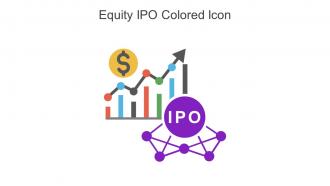 Equity IPO Colored Icon In Powerpoint Pptx Png And Editable Eps Format