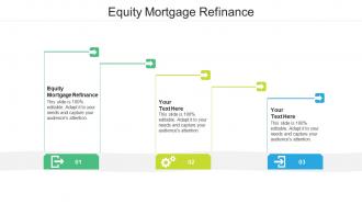 Equity mortgage refinance ppt powerpoint presentation gallery outline cpb