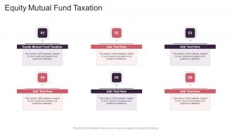Equity Mutual Fund Taxation In Powerpoint And Google Slides Cpb