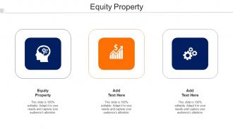 Equity Property Ppt Powerpoint Presentation Infographics Microsoft Cpb