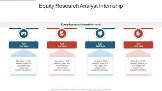 Equity Research Analyst Internship In Powerpoint And Google Slides Cpb