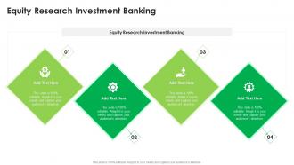 Equity Research Investment Banking In Powerpoint And Google Slides Cpb