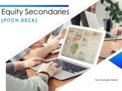 Equity secondaries pitch deck powerpoint presentation slides
