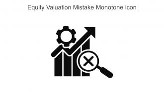 Equity Valuation Mistake Monotone Icon In Powerpoint Pptx Png And Editable Eps Format