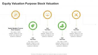 Equity Valuation Purpose Stock Valuation In Powerpoint And Google Slides Cpb