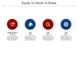 Equity vs stock vs share ppt powerpoint presentation portfolio tips cpb