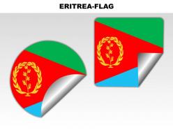 Eritrea country powerpoint flags