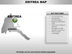 Eritrea country powerpoint maps