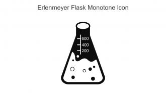 Erlenmeyer Flask Monotone Icon In Powerpoint Pptx Png And Editable Eps Format