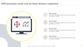Erp Assessment Model Icon For Better Business Cooperation