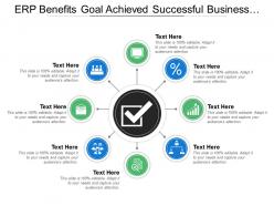 Erp benefits goal achieved successful business points