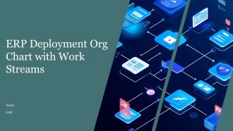 ERP Deployment Org Chart With Work Streams PPT Information AT