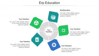 Erp education ppt powerpoint presentation file slides cpb