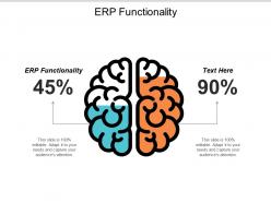 Erp functionality ppt powerpoint presentation gallery summary cpb