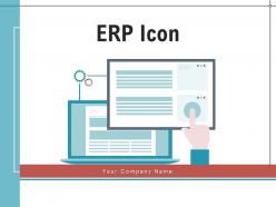 Erp icon business integration collaboration management resource
