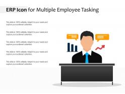 Erp icon for multiple employee tasking