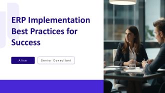 ERP Implementation Best Practices For Success PPT Graphics AT