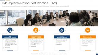 Erp Implementation Best Practices Organization Resource Planning