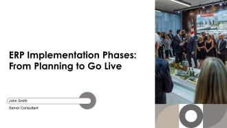 ERP Implementation Phases From Planning To Go Live PPT Example AT