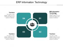 Erp information technology ppt powerpoint presentation model sample cpb