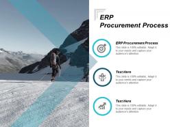 Erp procurement process ppt powerpoint presentation ideas objects cpb