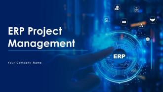 ERP Project Management Powerpoint PPT Template Bundles CRP
