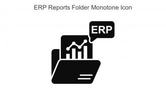 ERP Reports Folder Monotone Icon In Powerpoint Pptx Png And Editable Eps Format