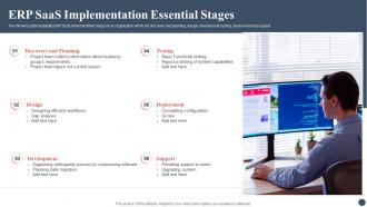 ERP SaaS Implementation Essential Stages