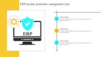 ERP Security Protection Management Icon