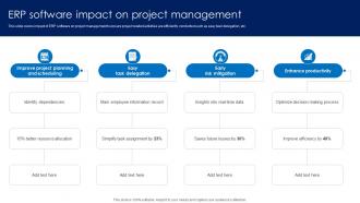 ERP Software Impact On Project Management