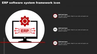 Erp Software System Framework Icon