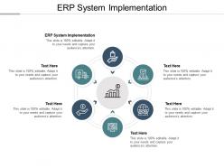 Erp system implementation ppt powerpoint presentation guide cpb