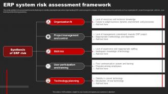 Erp System Risk Assessment Framework