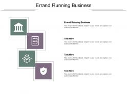 Errand running business ppt powerpoint presentation pictures shapes cpb