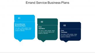 Errand service business plans ppt powerpoint presentation ideas deck cpb