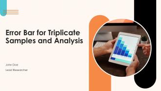 Error Bar For Triplicate Samples And Analysis PPT Example ACP