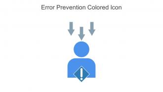 Error Prevention Colored Icon In Powerpoint Pptx Png And Editable Eps Format